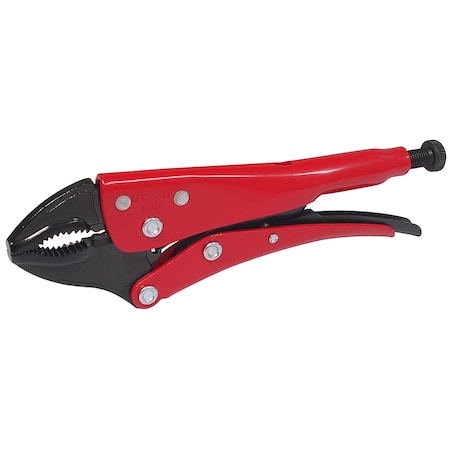 Urrea Heavy duty curved jaw locking plier 7-31/64 in 4072